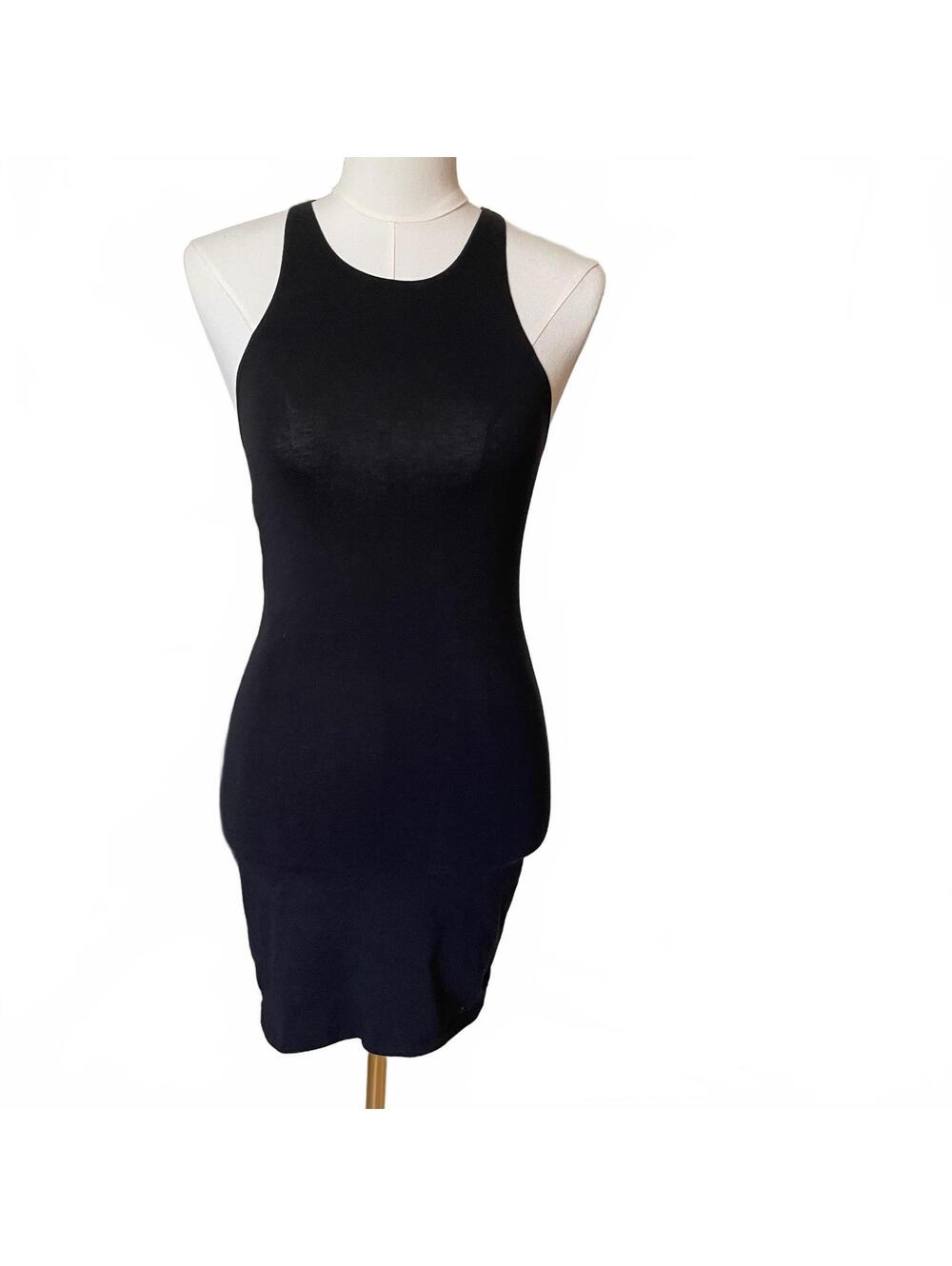 Vs PINK black racer back dress